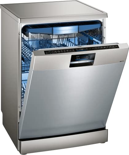 Siemens SN27YI03CE iQ700 Smarter Geschirrspüler Freistehend, 60 cm breit, Besteckschublade, glassZone schonende Reinigung Ihrer Gläser...