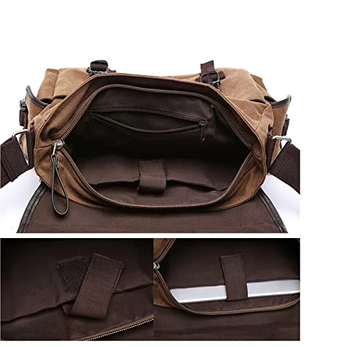 Breifcases Box Waterproof Leather Messenger Bag Women Vintage Solid Shoulder Bag File4