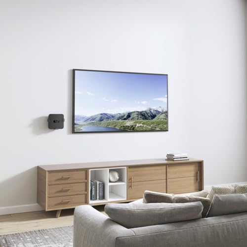 Hama Wandhalterung für Apple TV HD (4. Generation)/4K (1./2./3. Generation), magnetisch (zur Montage der Apple TV Box an Wand oder Fernseher, mit Fischer-Dübeln und VESA Schrauben) schwarz – Bild 7