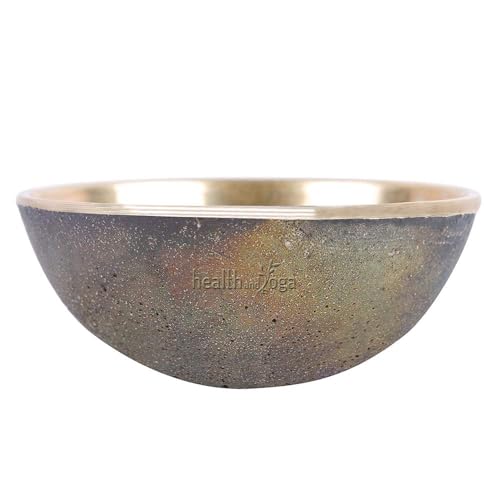 Bronze Kansa Vatki Cup - Masajeador ayurvédico de desintoxicación para pies - Relajación y limpieza profunda - Técnica india antigua - Natural