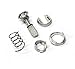 Door Lock Cylinder Barrel Repair Kit for VW Beetle Cabrio Cabriolet 1998-2010 Front L&R