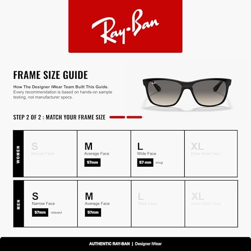 Image of Ray-Ban RB4181 Square Sunglasses for Men for Women