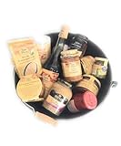 Geschenkkorb 'Plaisir de France' Gourmetreise durch Frankreichs Provinzen in dekorativer Zinkwanne