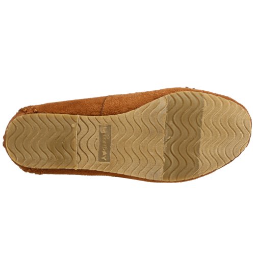 UNIONBAY Little Kid/Big Kid Miracle-g Moccasin,Chestnut,4 M US Big Kid4