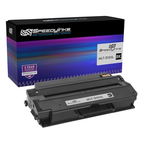 SPEEDYINKS Toner Cartridge Replacement for Samsung MLT-D103L High Yield (Single Black Cartridge) Compatible with The Following Samsung Printer Model ML-2950ND