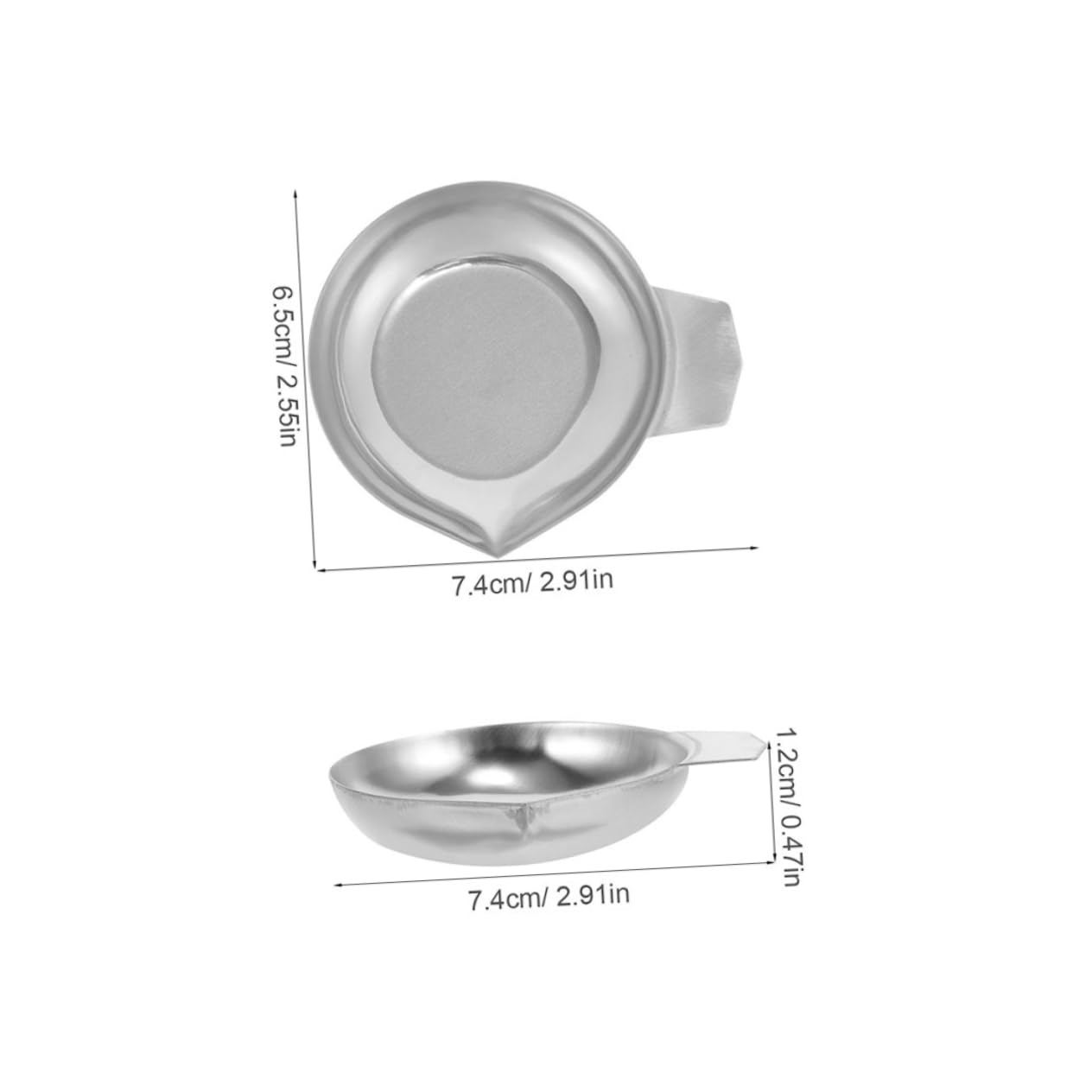 Gogogmee Electronic Scale Trays Diamond Weighing Pan Set Powder Bowl for Jewelry Food Scale Use