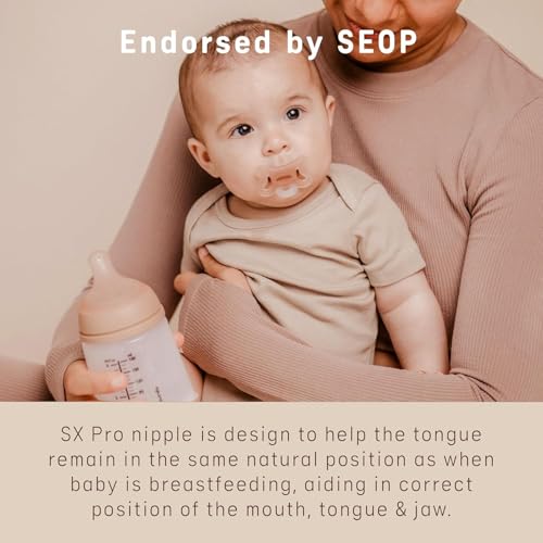 Image of Suavinex Zero Zero Silicone Baby Pacifier w /SX Pro Physiological Pacifier Nipple (6-18M), Medium