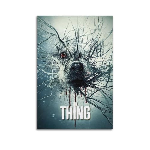 ZZZMOCO Movie The Thing Poster33 Poster Decorative Painting Canvas Wall Posters And Art Picture Print Modern Family Bedroom Decor Posters 16x24inch(40x60cm)