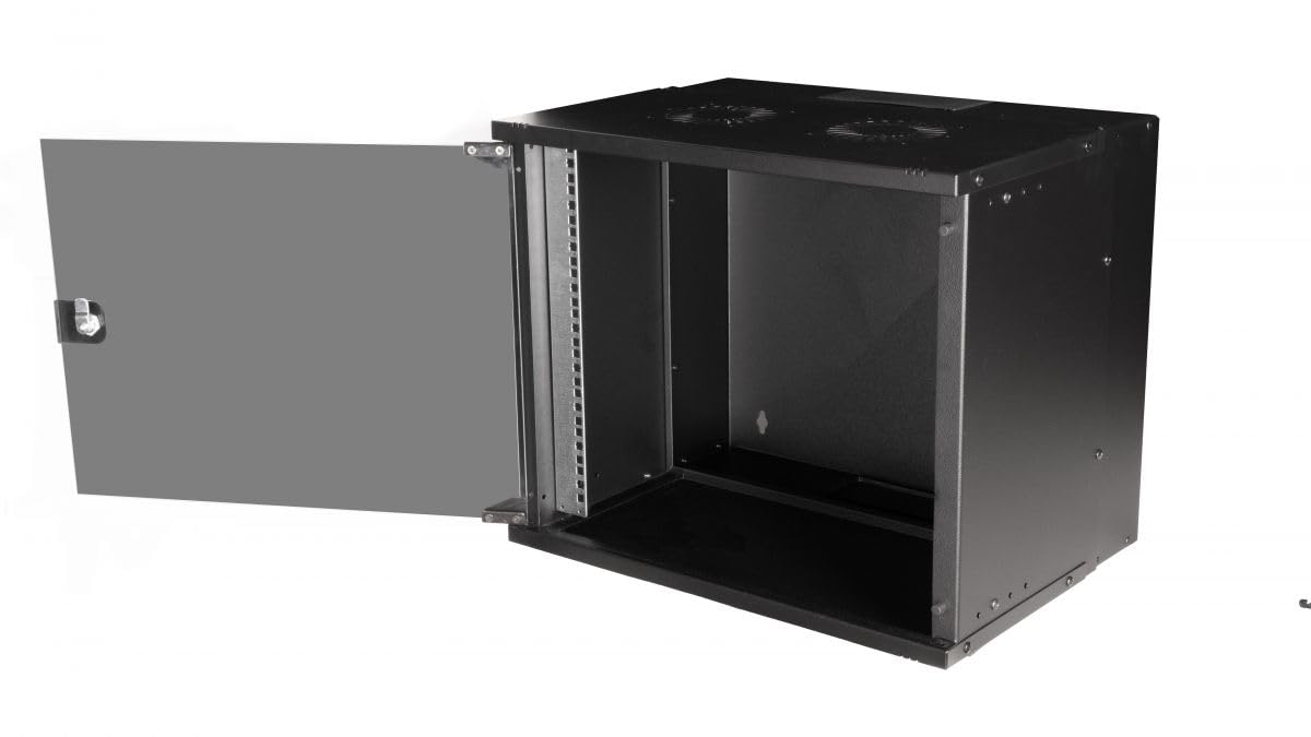 Equip Boîtier Mural 19" 09U 540 x 400 mm Noir