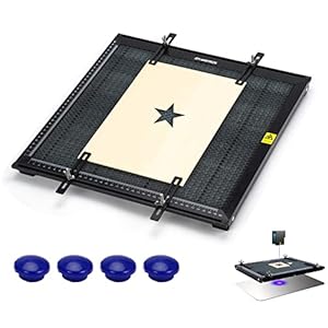 ATOMSTACK Laser Honeycomb Werktafel voor lasergraveermachine, laserbescherming, compatibel met verschillende geavanceerde lasersnijders, graveermachine, CNC 400 x 400 x 22 mm