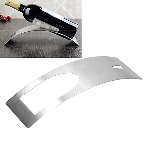 Soporte para botellas de vino de acero inoxidable miniatura 3