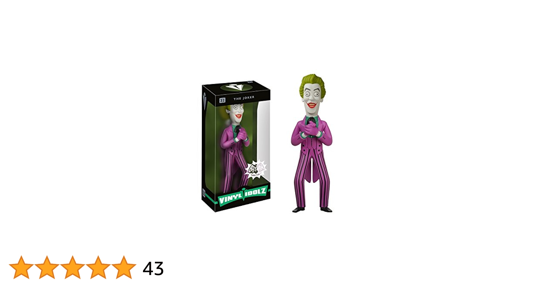 ジョーカー バットマン VINYL IDOLZ フィギュアセット Amazon.co.jp: Funko Vinyl Idolz: 1966 Batman - Joker Action