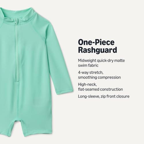 Image of Amazon Essentials Unisex-Baby Long-Sleeve One-Piece Rashguard