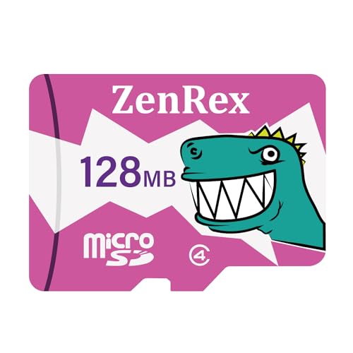 ZenRex 128MB Micro SD C4 �������[�J�[�h �R�[�|���[�g�f�[�^ Dtorage�ƃt�@�C���]���p