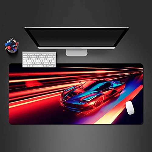 Tapis de souris antidérapant xxl résolvant le manque d'espace pc