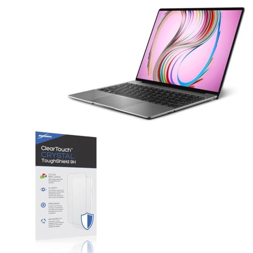 BoxWave Screen Protector Compatible With Chuwi GemiBook - ClearTouch Crystal ToughShield 9H (2-Pack), Clear 9H Tough Flexible Film Screen Protector