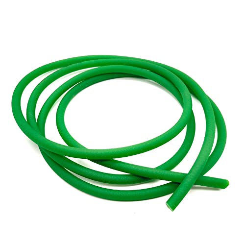 Xuulan 1Meter Green Polyurethane Conveyor Belts PU Round Strip Bar Drive Belt Meltable Roll Cord Diameter 2/3/4/5/12/15mm (Width : 9mm Diameter)