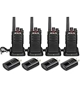 Retevis RT68 Walkie Talkies for Adults 2 Way Radios Long Range, 1200mAh USB Rechargeable Two-Way ...