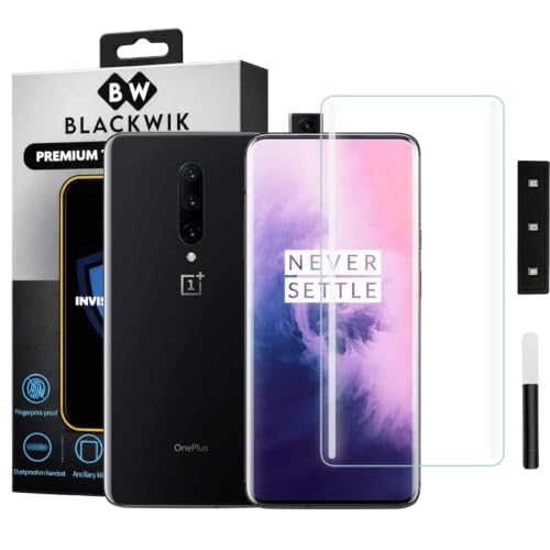 Image of Blackwik UV Curved Tempered Glass for OnePlus 7 Pro /OnePlus 7T Pro | 1-Pack