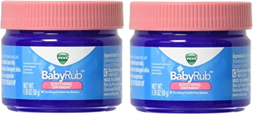 Image of Vicks BabyRub Soothing Vapor Ointment - 1.76 oz - Pack of 2
