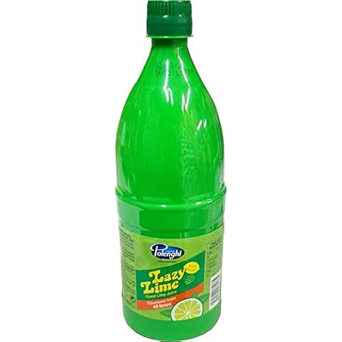 Lazy Lime Finest Lime Juice 1 Litre Bottle Cover