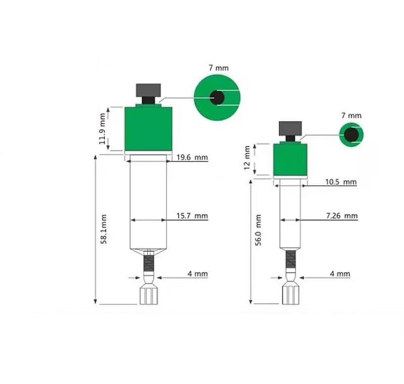 Medium Pressure Chromatography Empty Column for Protein Purification - High Pressure Resistance,1pcs(1ML)
