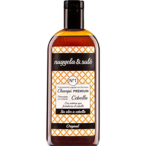 NUGGELA & SULE Champú de cebolla y glucógeno marino que estimula el crecimiento del cabello frasco 250 ml