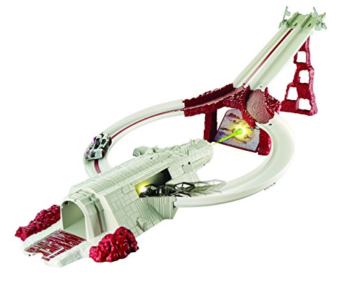Hot Wheels Star Wars Crait Assault Raceway, Track Set