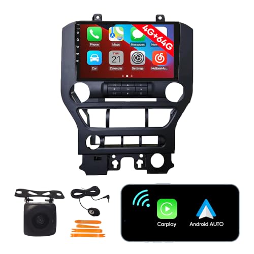 [4G 64G] Android Car Stereo FM Radio Carplay Android Auto 9