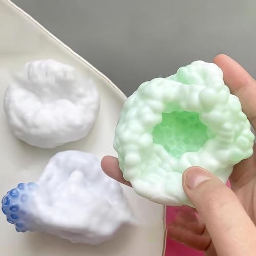 スクイーズボール 3点セット グレープボール 色ランダム発送 シリコン 玩具 おもちゃ fidget toy 知育 かわいい おもしろ 触感 減圧 面白 洗える 無害 子供 大人兼用 (3点セット ビーズボール)