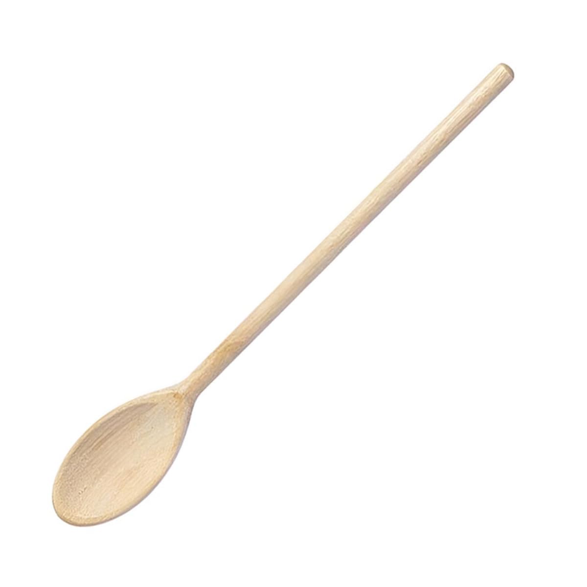 Colher de Pau Tradicional em Madeira Natural 35cm Utensilio Cozinha Sustentável Cabo
