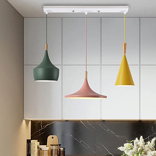 Suspension E27 Macaron Moderne - Lustre Industriel Réglable et Éclairage Économe - 4