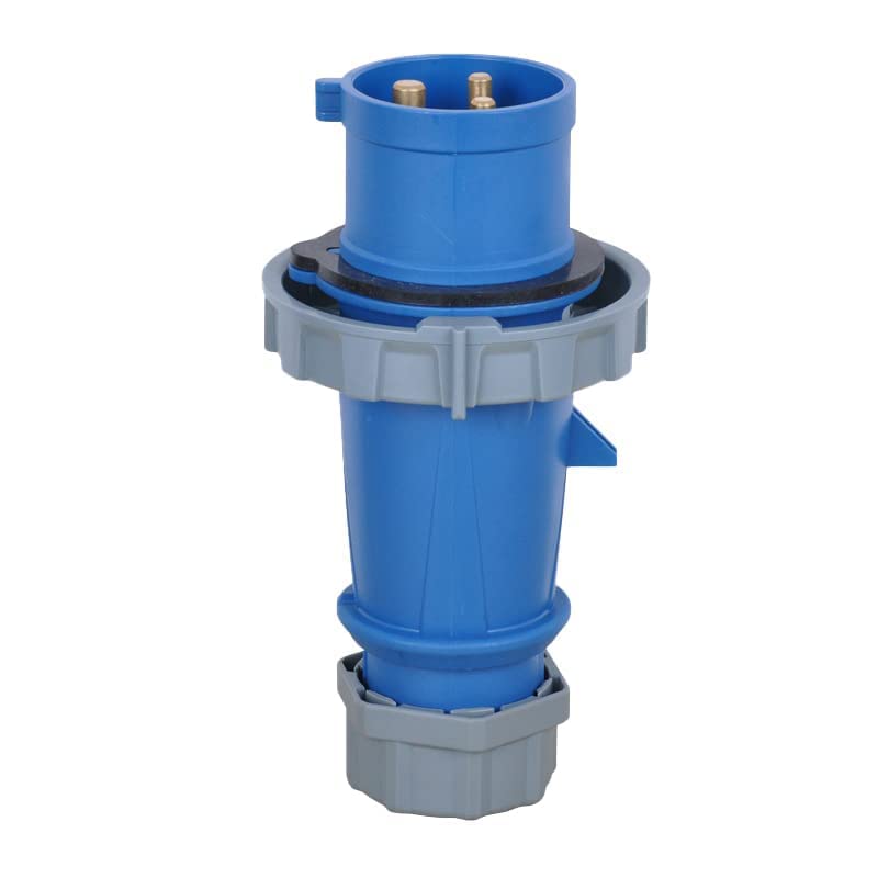 IEC60309 Waterproof Industrial CEE Connector Plug 3Pin 16A 230V 2P+E IP67