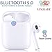 Produktbild Bluetooth Kopfhörer 5.0, Touch Funk In-Ear-Ohrhörer, Sport-3D-Stereo-Kopfhörer, wasserdichtem IPX5,mit Portable Mini Ladekästchen und Integriertem Mikrofon für Apple Airpods Android iPhone