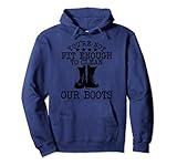 Draft Dodger Donald Trump Not Fit Enough To Clean Out Boots Pullover Hoodie