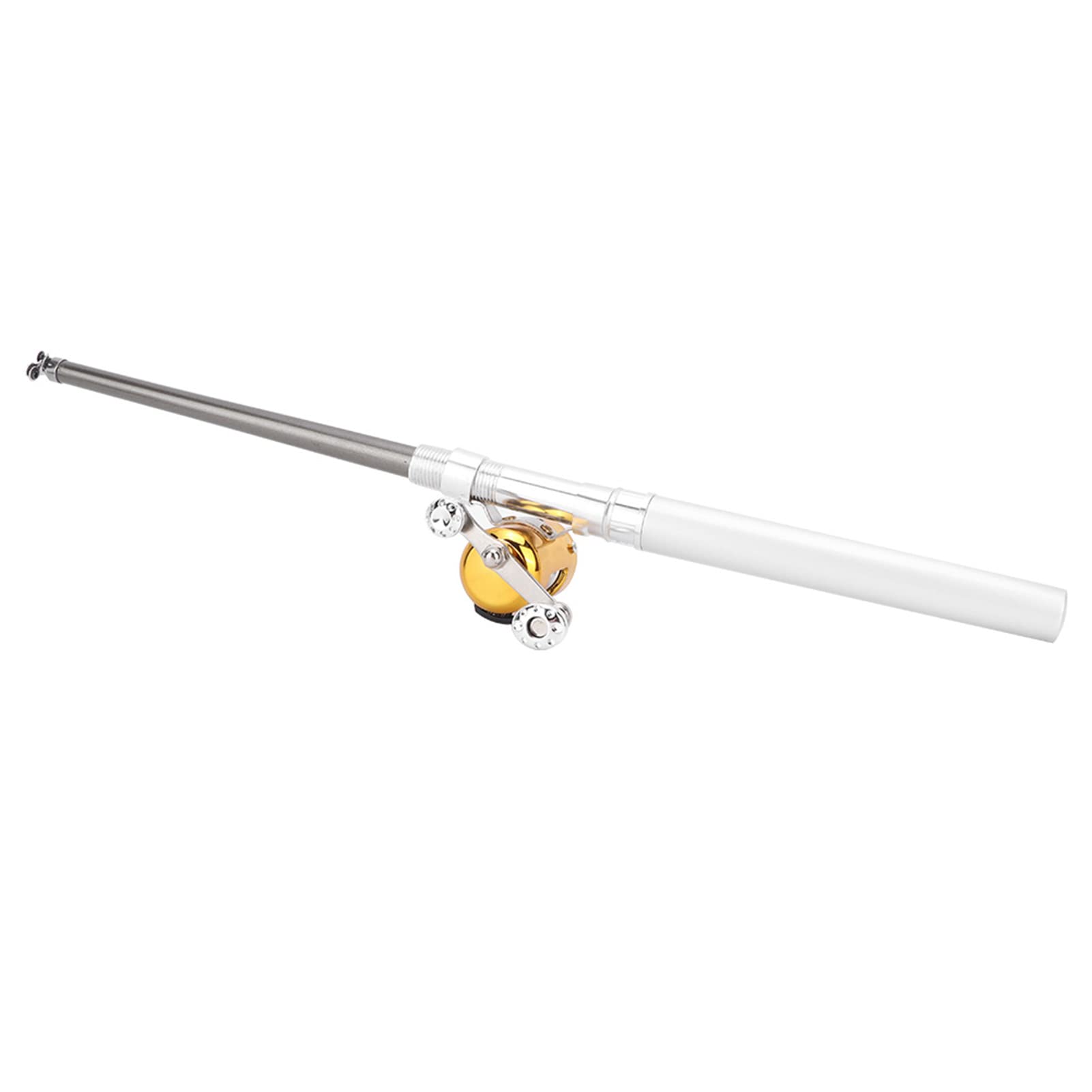 Mini Canne à Pêche Télescopique Pocket - Combo Aluminium Alliage Avec Bobine, Ultra Portable Pour Voyage