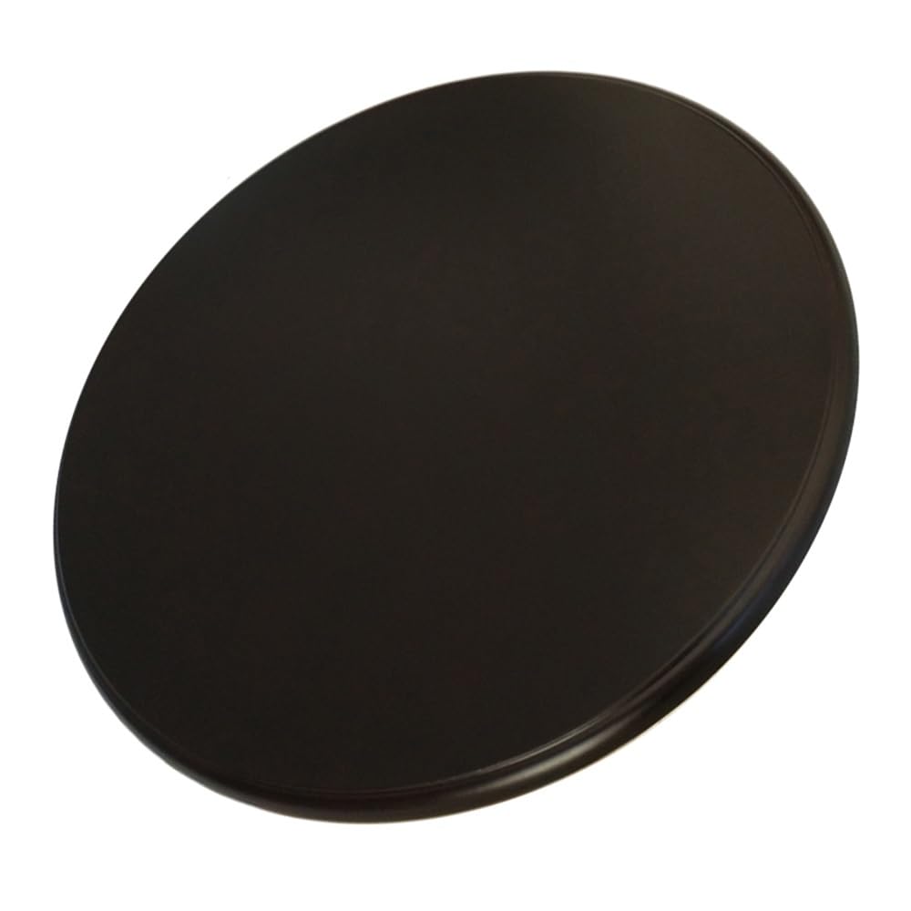 Lazy Susan Drehteller – drehbares Serviertablett aus Holz für Esstisch und Küche, 76,2 cm, mehrfarbig schwarz – ideal für Unterhaltung, Servieren und als Tischdekoration