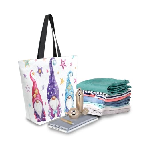 Woman Tote Bag Rainbow Fist Pride Shoulder Handbag for Work Travel Business Beach Shopping3