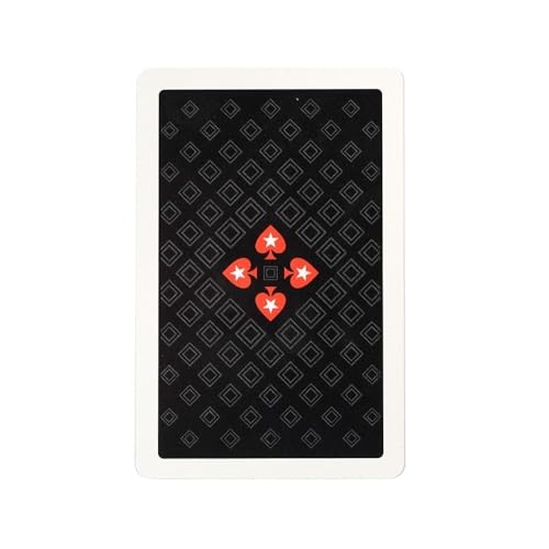 Black Diamond Fade Spielkartendeck - 100% Plastik-Pokerkarten mit zweifarbigen Farben - Langlebig und wasserdicht - Premium-Deck für Texas Hold'em, Heimspiele und Sammler