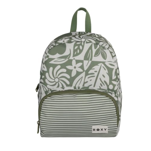 Image of Roxy Women's Always Core Backpack | Travel | Everyday Carry | Beach | Polyester | 8L Capacity -Cool Surf Oil Green