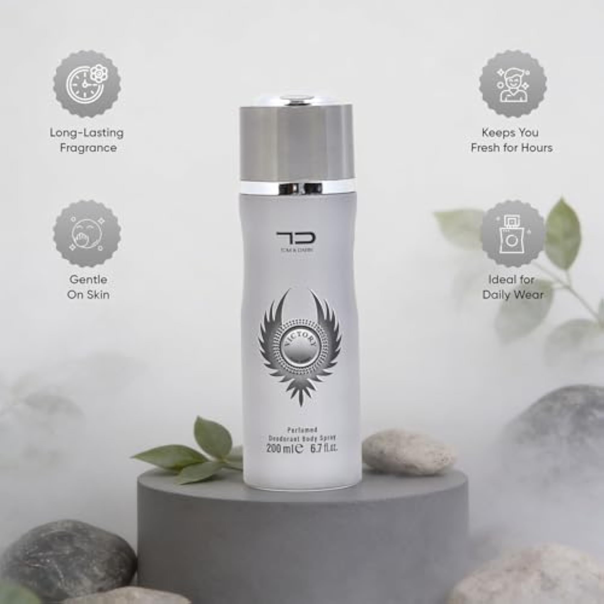 Tom & Darin Victory Perfumed Deodorant Body Spray 200ml