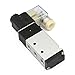U.S. Solid 1/8inches NPT 5 Way 2 Position Pneumatic Electric Solenoid Valve DC 24 V from U.S. SOLID