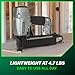 Metabo HPT Wide Crown Stapler, Pro-Preferred Pneumatic Power Nailers, Lathing Tool for Sheathing & Insulation, Quick Response, 16 Gauge, Up to 150 1