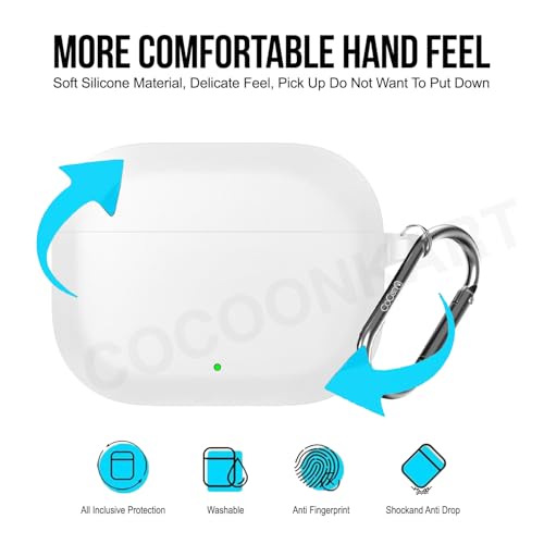Image of Soft Silicone Case Cover Compatible for OnePlus Nord Buds 3r (2025) -White