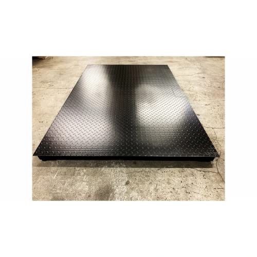 Báscula industrial de piso 24 x 24 pulgadas capacidad 10,000 lbs miniatura 2