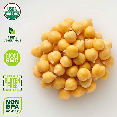 S & W, Organic Garbanzo Beans (Pack Of 12), Chickpeas, Vegan, Non-GMO, Gluten-Free, Sourced & Canned In The U.S.A
