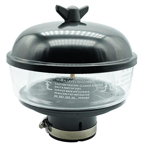 Dsnaduo Air Pre-Cleaner Assembly 2.50" Inlet Od 7" Bowl Fits Universal Tractor Ford/New Holland, Massey Ferguson, Replace D3Nn9A660E #TOP6