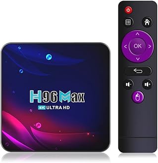 H96 MaxSmart TV Box Android 11 4GB 64GB 4K Hd Youtube Google Play Wifi 2.4G&5.8G Bluetooth Receiver Media Player HDR Usb 3.0 Google Play Bluetooth Receiver Media Player with keyboard