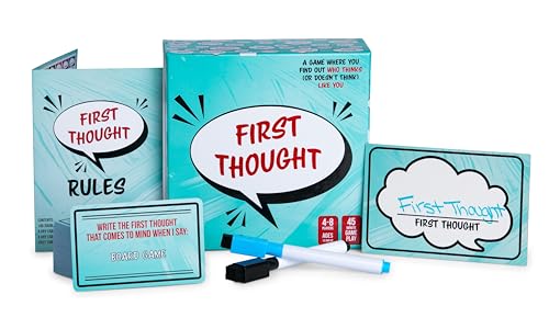 FIRST THOUGHT Juego de Mesa Familiar para 4-8 Jugadores miniatura 6