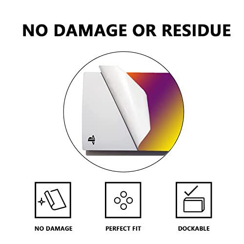 Anime P-S 5 Skin For Disc Version Scratch Proof Wearproof Vinyl Sticker Decal Cover For P-S5 Cd Edition Console And Controller #TOP4